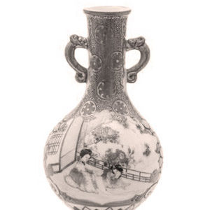 japanese antique vase
